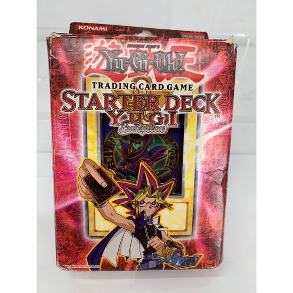 Konami Games Yugioh Trading Card Game Starter Deck Yugi Used Played